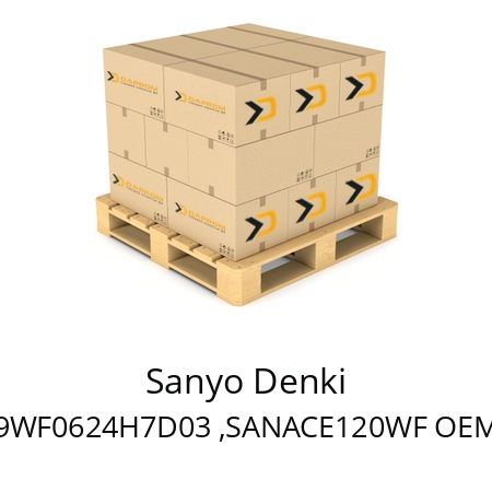   Sanyo Denki 9WF0624H7D03 ,SANACE120WF OEM