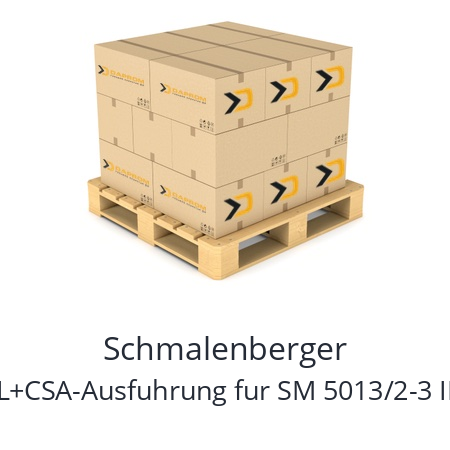   Schmalenberger UL+CSA-Ausfuhrung fur SM 5013/2-3 IE3