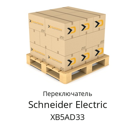 Переключатель  Schneider Electric XB5AD33