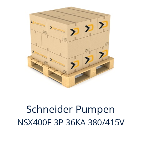   Schneider Pumpen NSX400F 3P 36KA 380/415V