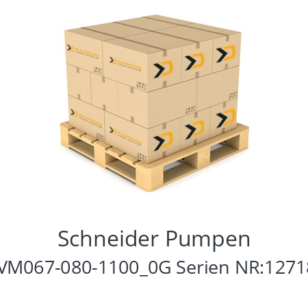   Schneider Pumpen HVM067-080-1100_0G Serien NR:127186