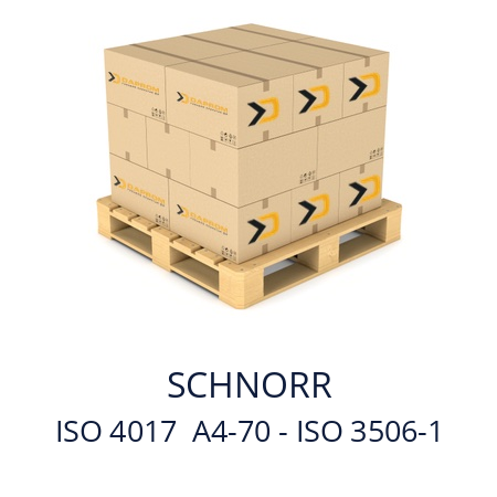   SCHNORR ISO 4017  A4-70 - ISO 3506-1