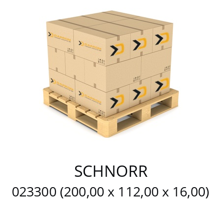   SCHNORR 023300 (200,00 x 112,00 x 16,00)