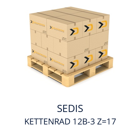   SEDIS KETTENRAD 12B-3 Z=17