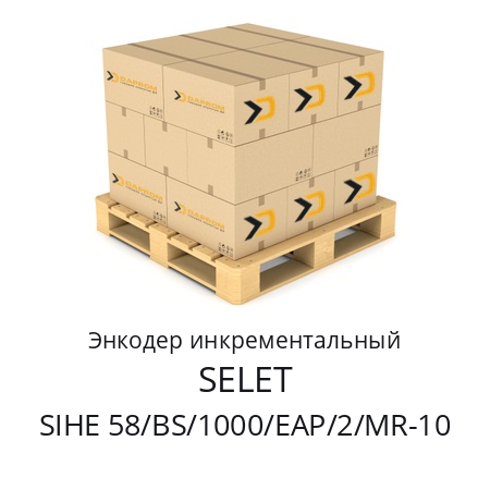 Энкодер инкрементальный  SELET SIHE 58/BS/1000/EAP/2/MR-10