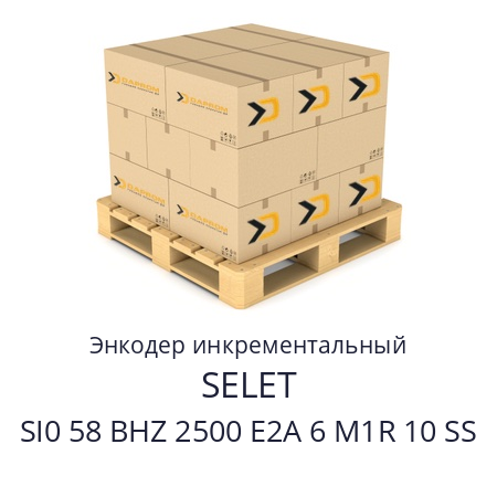 Энкодер инкрементальный  SELET SI0 58 BHZ 2500 E2A 6 M1R 10 SS