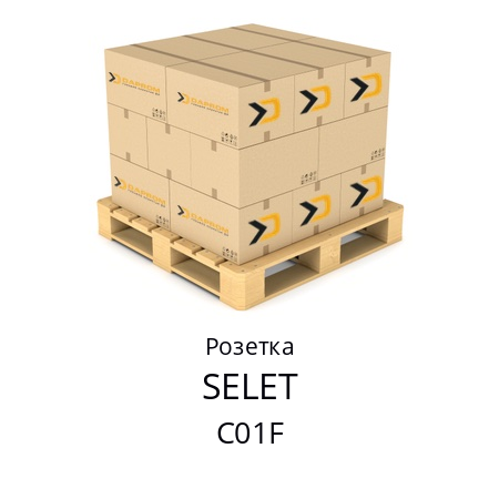 Розетка C01F SELET 