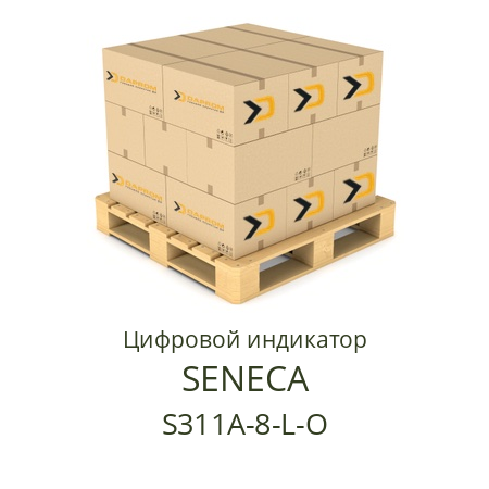 Цифровой индикатор S311A-8-L-O SENECA 