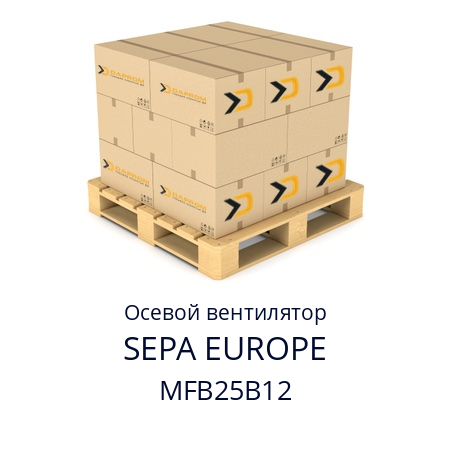 Осевой вентилятор  SEPA EUROPE MFB25B12