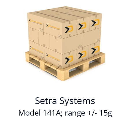   Setra Systems Model 141A; range +/- 15g