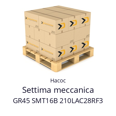 Насос GR45 SMT16B 210LAC28RF3 Settima meccanica 