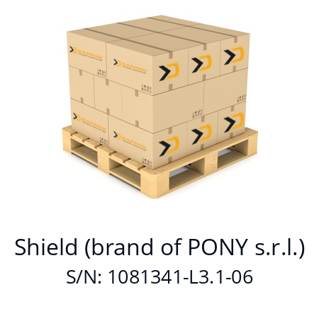   Shield (brand of PONY s.r.l.) S/N: 1081341-L3.1-06