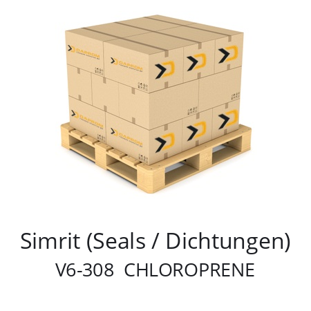   Simrit (Seals / Dichtungen) V6-308  CHLOROPRENE