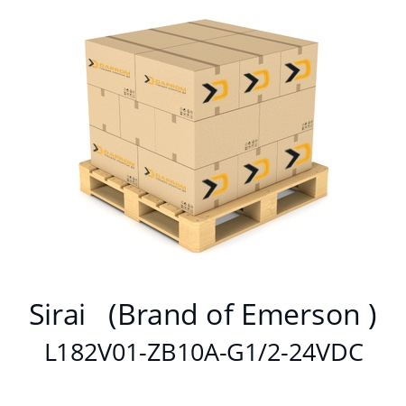   Sirai   (Brand of Emerson ) L182V01-ZB10A-G1/2-24VDC