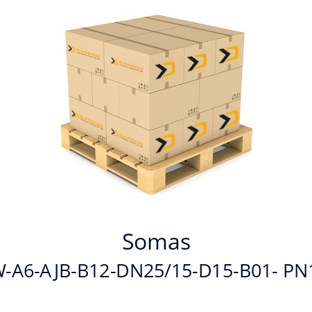   Somas KVTW-A6-AJB-B12-DN25/15-D15-B01- PN10/40