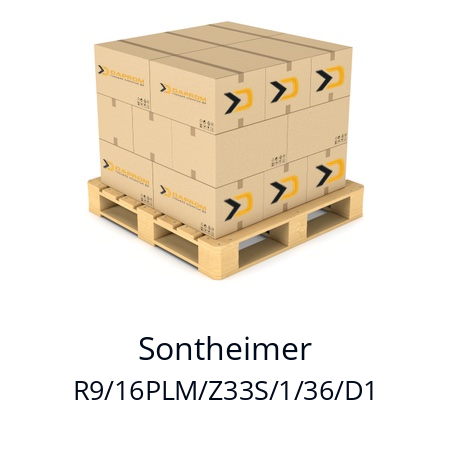   Sontheimer R9/16PLM/Z33S/1/36/D1