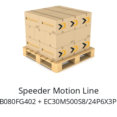   Speeder Motion Line MB080FG402 + EC30M500S8/24P6X3PR2