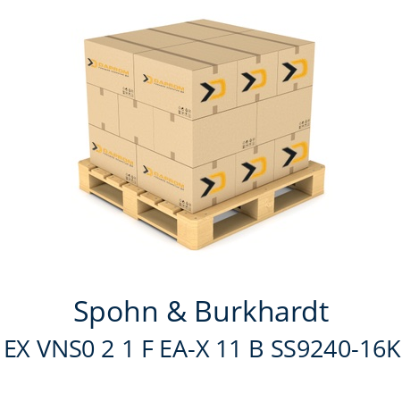   Spohn & Burkhardt EX VNS0 2 1 F EA-X 11 B SS9240-16K