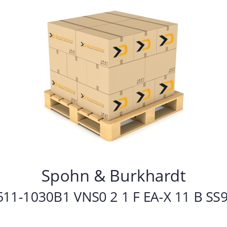   Spohn & Burkhardt EX 07-2511-1030B1 VNS0 2 1 F EA-X 11 B SS9240-16K