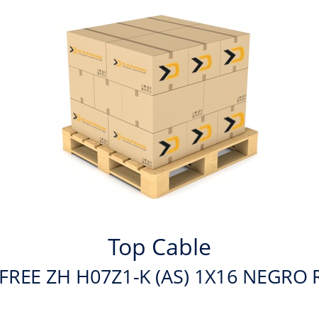   Top Cable TOXFREE ZH H07Z1-K (AS) 1X16 NEGRO R100