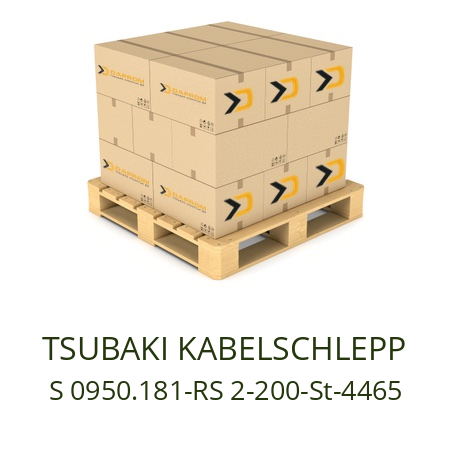   TSUBAKI KABELSCHLEPP S 0950.181-RS 2-200-St-4465