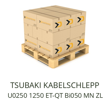   TSUBAKI KABELSCHLEPP U0250 1250 ET-QT Bi050 MN ZL