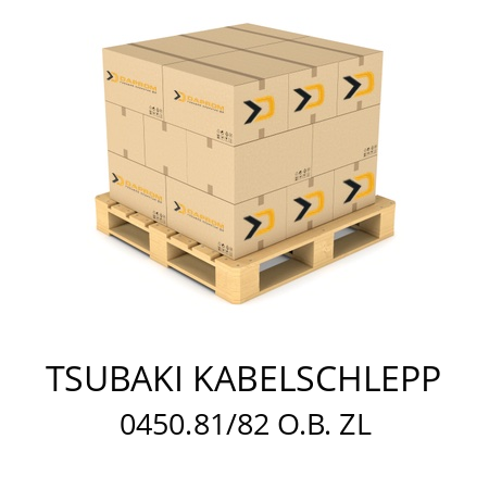   TSUBAKI KABELSCHLEPP 0450.81/82 O.B. ZL