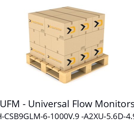   UFM - Universal Flow Monitors SH-CSB9GLM-6-1000V.9 -A2XU-5.6D-4.9D