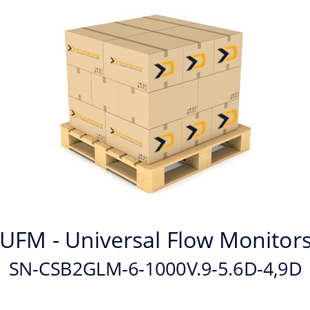   UFM - Universal Flow Monitors SN-CSB2GLM-6-1000V.9-5.6D-4,9D