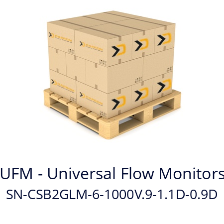   UFM - Universal Flow Monitors SN-CSB2GLM-6-1000V.9-1.1D-0.9D