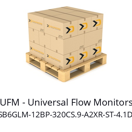   UFM - Universal Flow Monitors SN-ASB6GLM-12BP-320CS.9-A2XR-ST-4.1D-3.5D