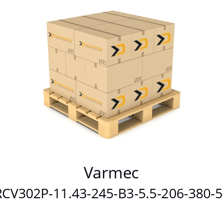   Varmec RCV302P-11.43-245-B3-5.5-206-380-50
