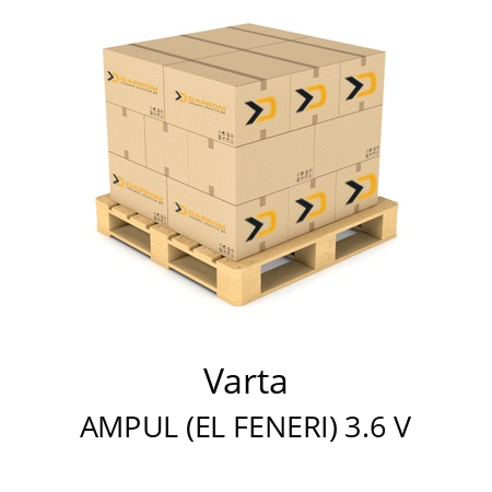   Varta AMPUL (EL FENERI) 3.6 V