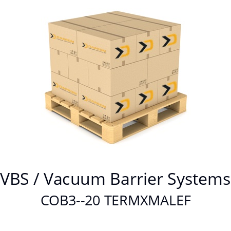   VBS / Vacuum Barrier Systems COB3--20 TERMXMALEF