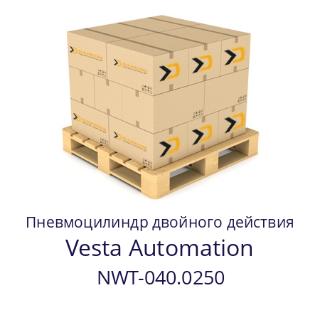 Пневмоцилиндр двойного действия NWT-040.0250 Vesta Automation 