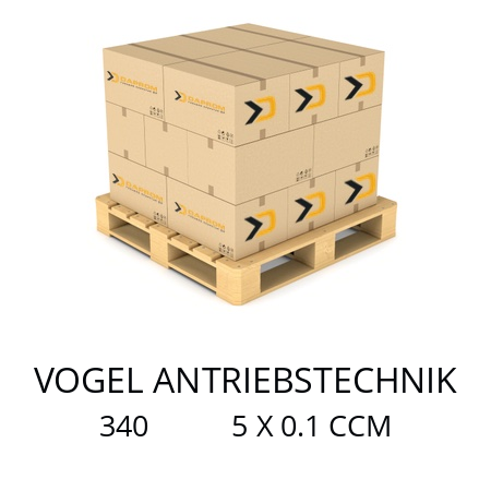   VOGEL ANTRIEBSTECHNIK 340           5 X 0.1 CCM