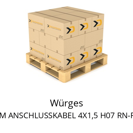   Würges M ANSCHLUSSKABEL 4X1,5 H07 RN-F