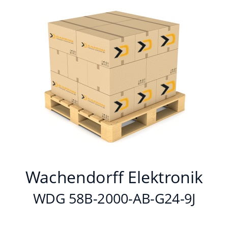   Wachendorff Elektronik WDG 58B-2000-AB-G24-9J