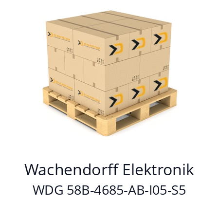   Wachendorff Elektronik WDG 58B-4685-AB-I05-S5