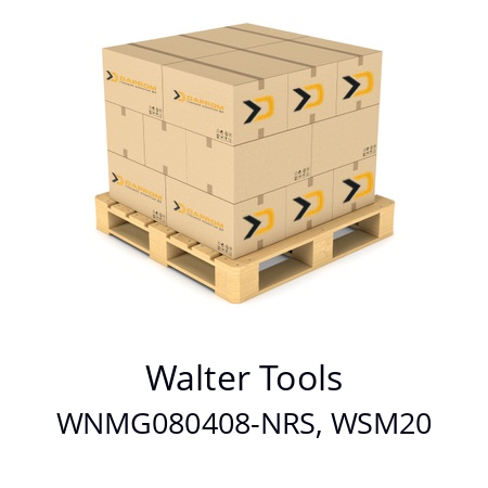   Walter Tools WNMG080408-NRS, WSM20