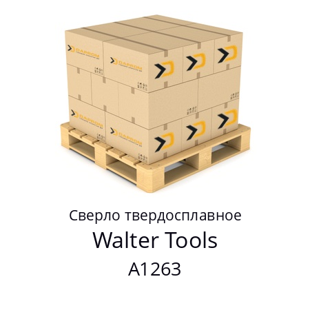 Сверло твердосплавное A1263 Walter Tools 