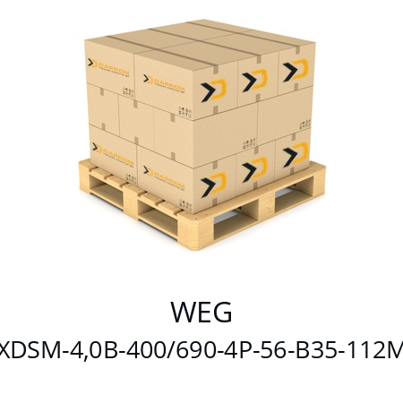   WEG XDSM-4,0B-400/690-4P-56-B35-112M