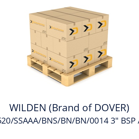   WILDEN (Brand of DOVER) XPS1520/SSAAA/BNS/BN/BN/0014 3" BSP AODD