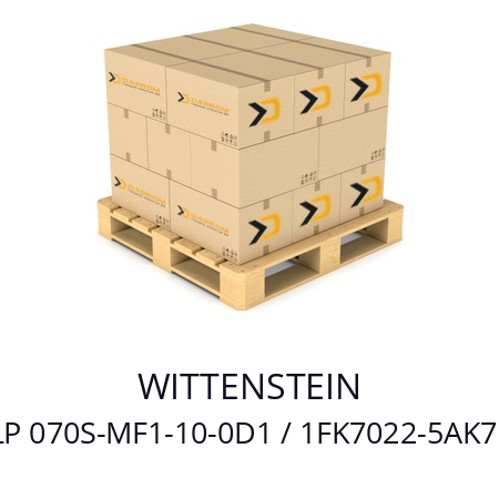   WITTENSTEIN LP 070S-MF1-10-0D1 / 1FK7022-5AK71