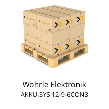   Wohrle Elektronik AKKU-SYS 12-9-6CON3