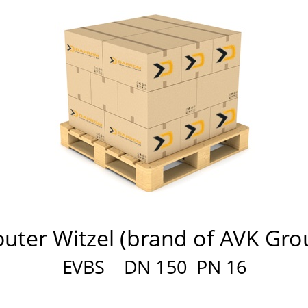   Wouter Witzel (brand of AVK Group) EVBS    DN 150  PN 16