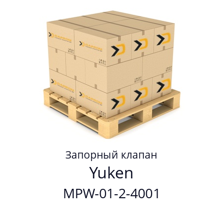 Запорный клапан  Yuken MPW-01-2-4001