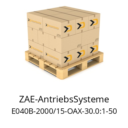   ZAE-AntriebsSysteme E040B-2000/15-OAX-30.0:1-50