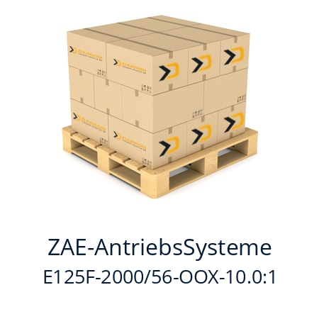   ZAE-AntriebsSysteme E125F-2000/56-OOX-10.0:1