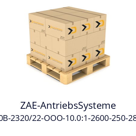   ZAE-AntriebsSysteme M080B-2320/22-OOO-10.0:1-2600-250-28 x 60